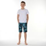 Klasické kraťasy petrolej beton vel. 146