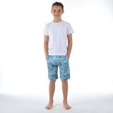 Klasické kraťasy sv. modrý beton vel. 104