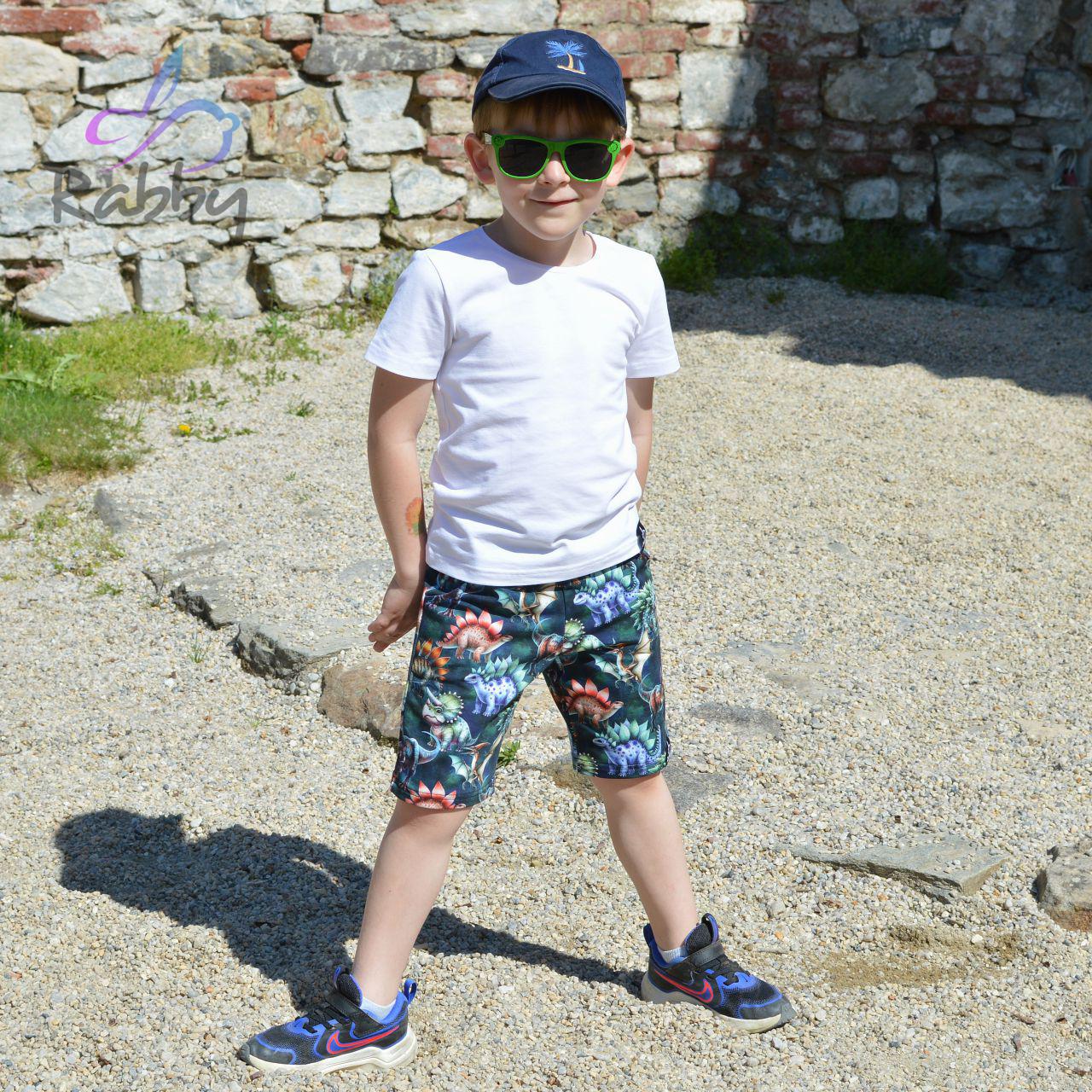 Klasické kraťasy dino na petroleji vel. 122