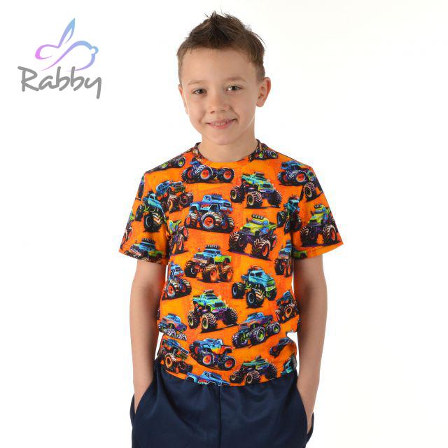 Tričko s krátkým rukávem trucky vel. 140