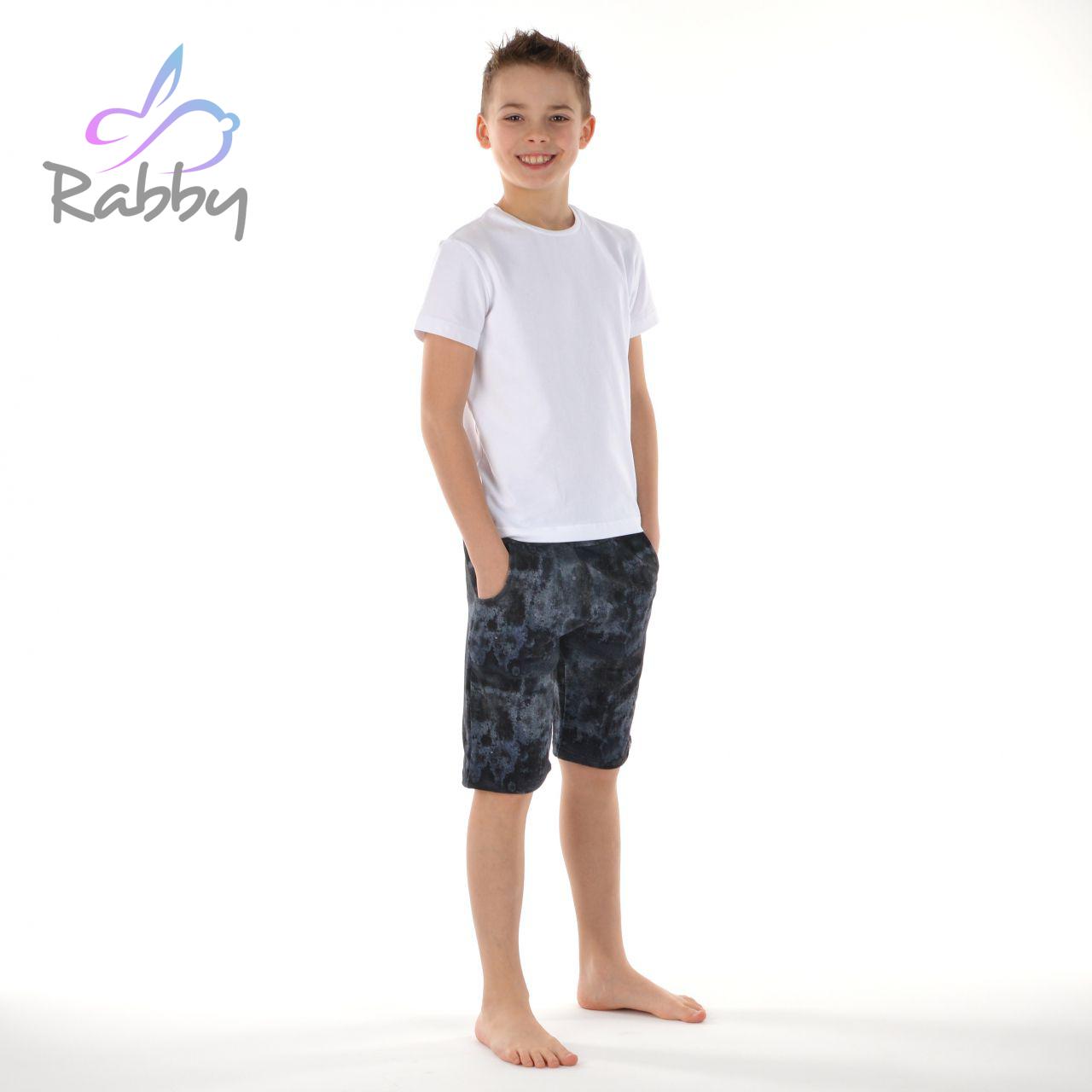 Klasické kraťasy šedý beton vel. 146