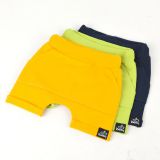 Baggy kraťasy hořčicové s kapsou vel.  56/62