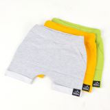 Baggy kraťasy sv. šedé s kapsou vel.  92/98