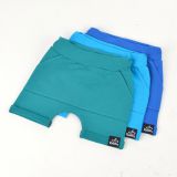 Baggy kraťasy petrolej s kapsou vel. 92/98