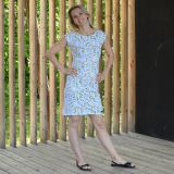 Dámské šaty jarní květy vel. 44