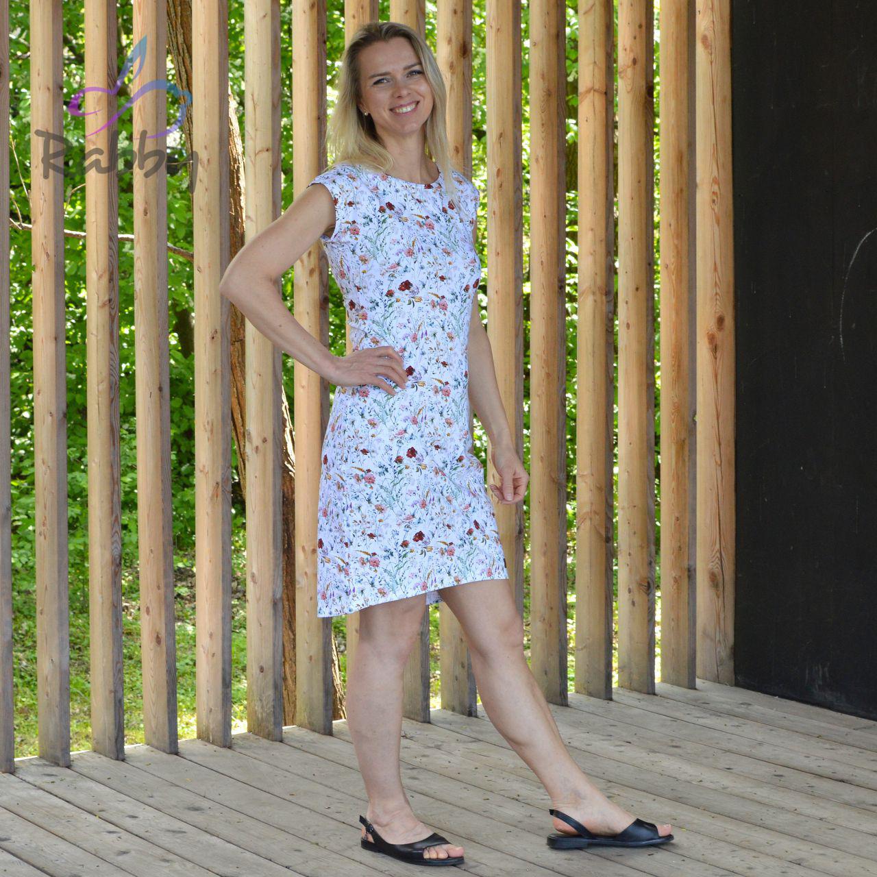 Dámské šaty jemné květy vel. 44