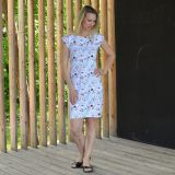 Dámské šaty jemné květy vel. 44