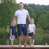 Dívčí kraťasy kotvy vel. 104