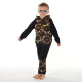 Mikina s kapucí zelené traktory vel. 116