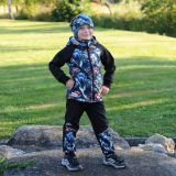 Softshellová bunda dino na petroleji vel. 122