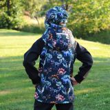 Softshellová bunda dino na petroleji vel. 146