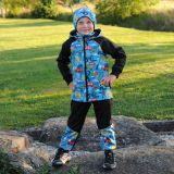 Softshellová bunda auta ve městě vel. 104