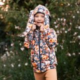 Mikina s oušky liška s květy vel. 92