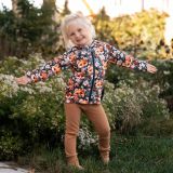 Mikina s oušky liška s květy vel. 134