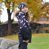 Softshellová parka jednorožci na černé vel.  86