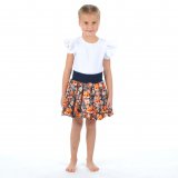 Balonová sukně liška s květy vel. 0-12 měsíců