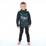 Mikina s vysokým límcem dino T-Rex vel. 110