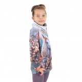 Mikina s vysokým límcem kůň vel. 122