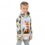 Mikina s vysokým límcem lištička vel.  98