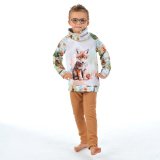 Mikina s vysokým límcem vlče vel. 104