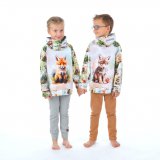 Mikina s vysokým límcem vlče vel. 116