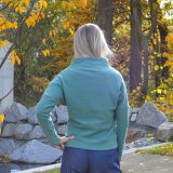 Dámský svetr elegance máta vel. 34