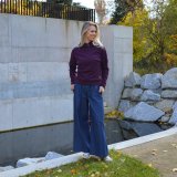 Dámský svetr elegance ostružina vel. 34