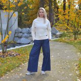 Dámský svetr elegance smetana vel. 42