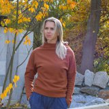 Dámský svetr elegance skořice vel. 40