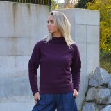 Dámský svetr elegance ostružina vel. 40