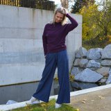 Dámský svetr elegance ostružina vel. 40