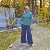 Dámský svetr elegance máta vel. 44