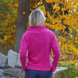 Dámský svetr elegance malina vel. 42