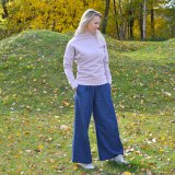 Dámská mikina elegance třpyt růžová vel. 40