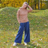 Dámská mikina elegance třpyt karamel vel. 36