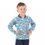 Bomber mikina na zip letadla vel. 80