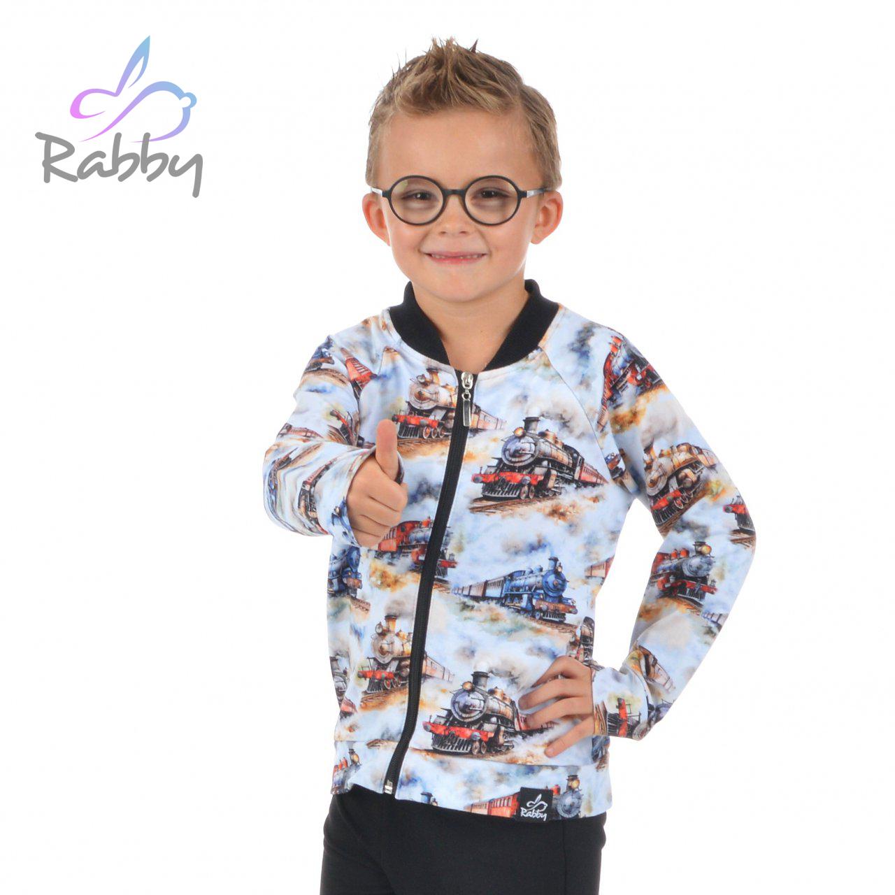 Bomber mikina na zip mašinky vel.  98