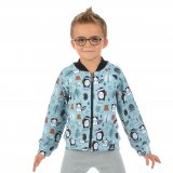 Bomber mikina na zip mýval vel. 92