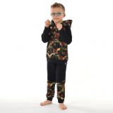 Mikina s kapucí zelené traktory vel. 110