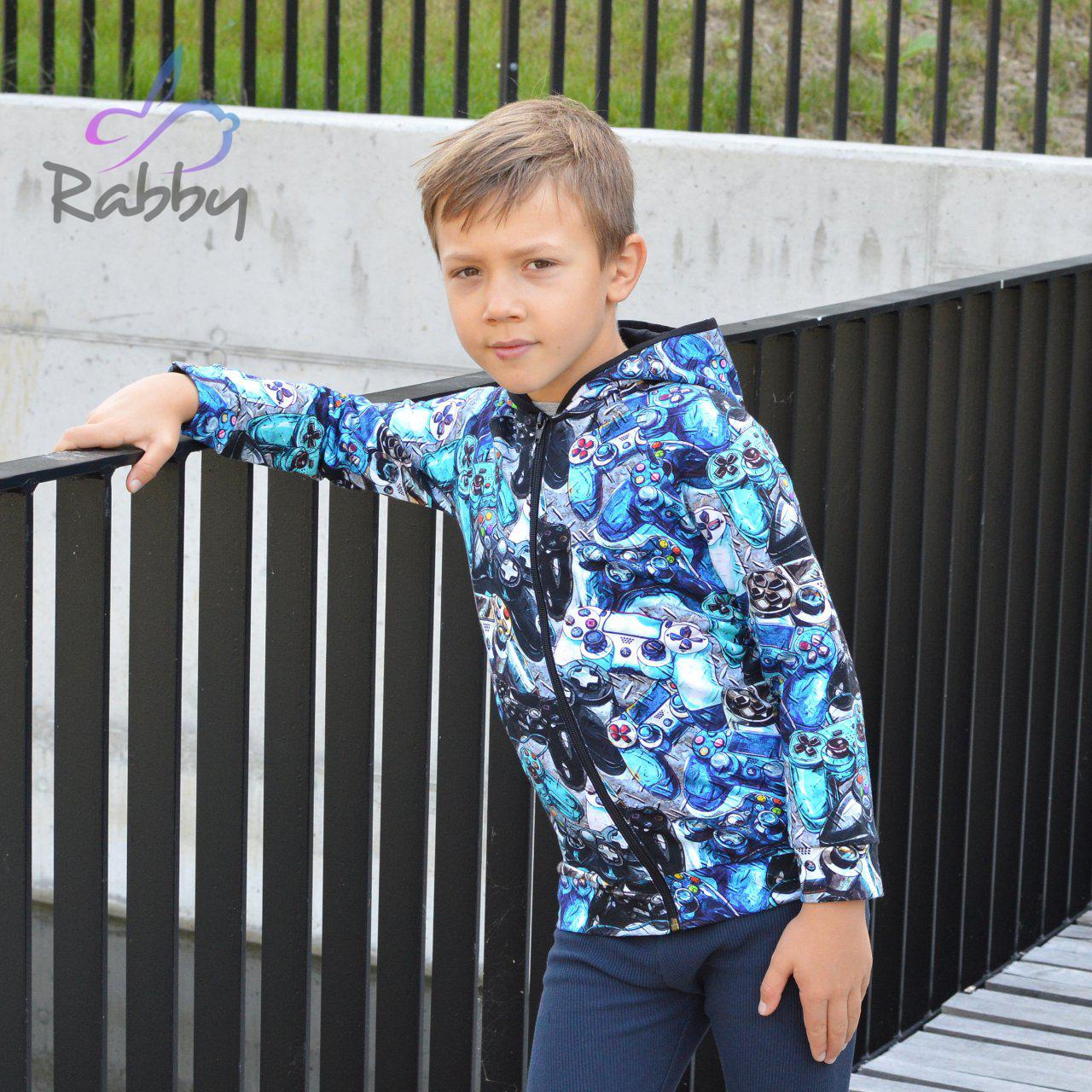 Mikina na zip s kapucí ovladače vel.  92