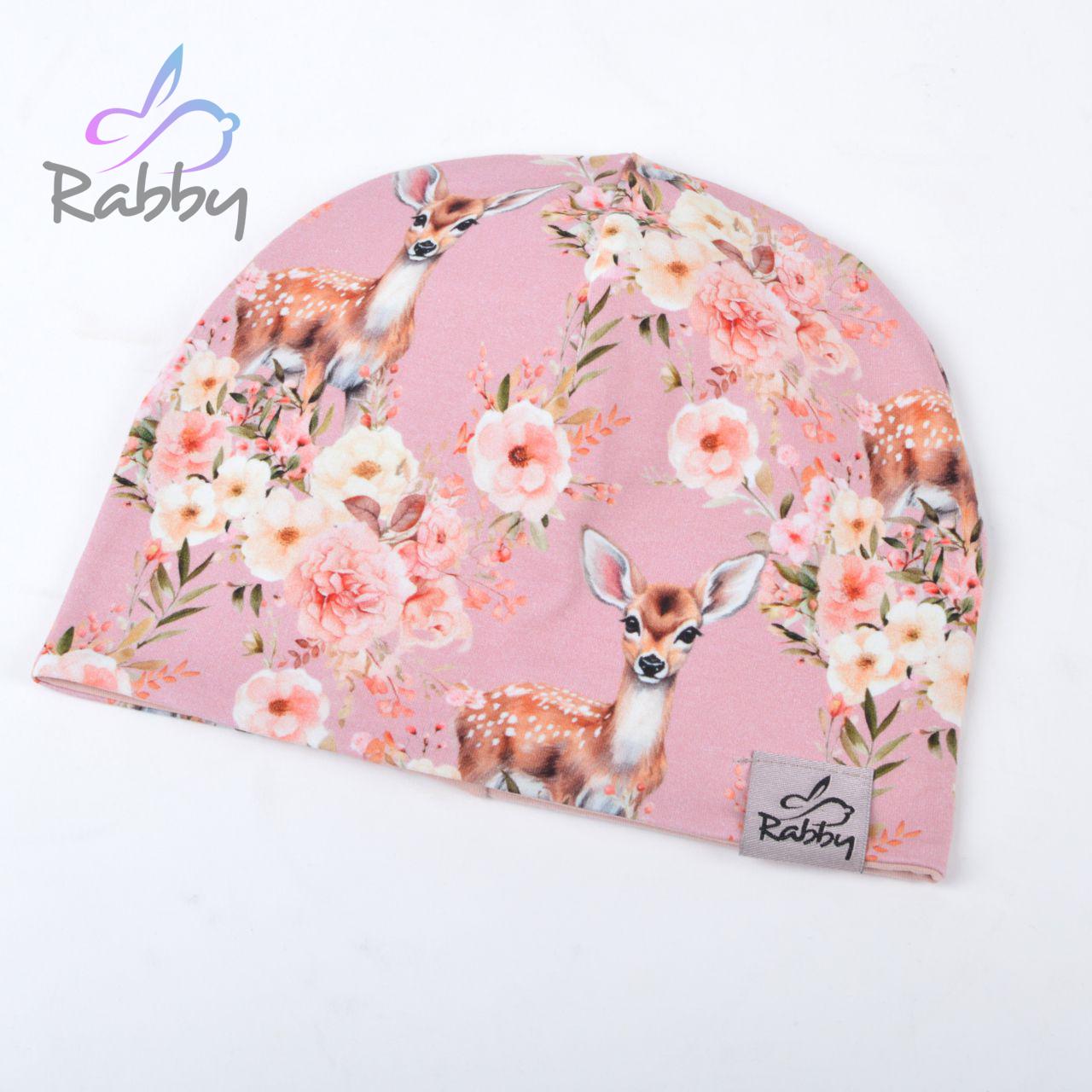 Klasická čepice srnečky vel. 38 (obvod hlavy 37-40 cm)