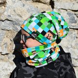 Set homeless čepice a nákrčníku kostičky vel. 52 (obvod hlavy 51-54 cm)