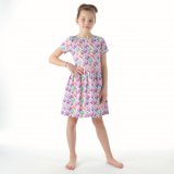 Šaty řasené srdíčka vel.  92