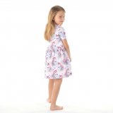 Šaty řasené jednorožec vel. 116