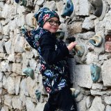 Jarní softshellová bunda dino na petroleji vel.  98