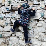 Jarní softshellová bunda dino na petroleji vel. 104