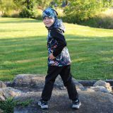 Softshellová bunda dino na petroleji vel. 152