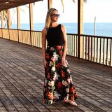 Dámské šaty dlouhé tropické vel. M