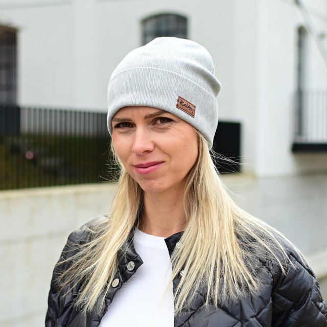 Čepice Ottoman pro dospělé šedá vel. 55-57