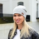 Čepice Ottoman pro dospělé šedá vel. 57-59